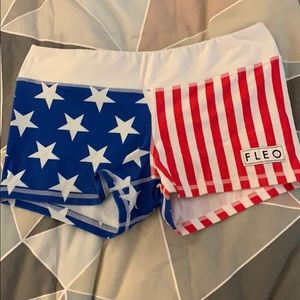 Fun patriotic fleos